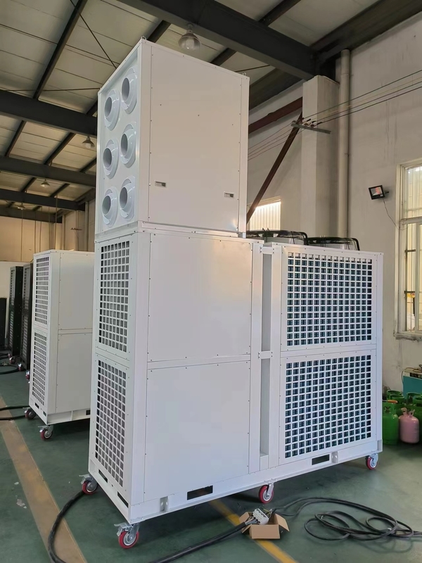 24 টন/84KW ইন্ডাস্ট্রিয়াল টেন্ট এয়ার কন্ডিশনার ইভেন্টের জন্য টেন্ট প্রদর্শনী, বিবাহ, গাড়ি প্রদর্শনী, পার্টি ক্যাম্প