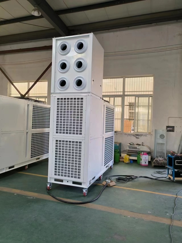 24 টন/84KW ইন্ডাস্ট্রিয়াল টেন্ট এয়ার কন্ডিশনার ইভেন্টের জন্য টেন্ট প্রদর্শনী, বিবাহ, গাড়ি প্রদর্শনী, পার্টি ক্যাম্প