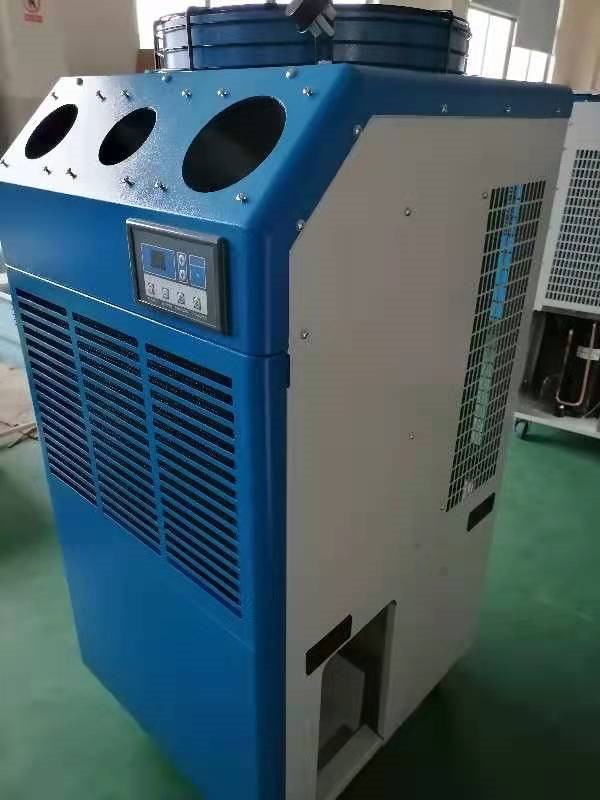 6.5KW স্পট কুলিং এয়ার কন্ডিশনার, হাই এফ্লো R410A পোর্টেবল এয়ার কুলার কোন ইনস্টলেশন