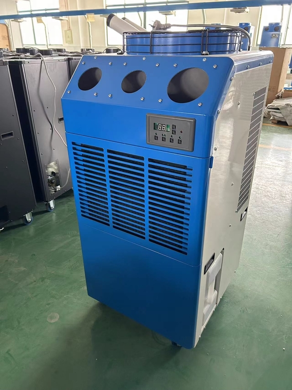 6.5KW স্পট কুলিং এয়ার কন্ডিশনার, হাই এফ্লো R410A পোর্টেবল এয়ার কুলার কোন ইনস্টলেশন