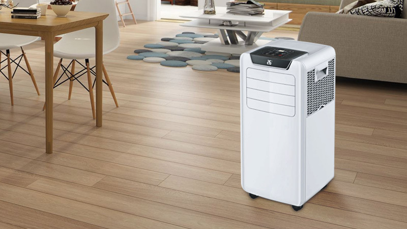 ইনভার্টার হিট অ্যান্ড কুল 9000Btu 220V 50Hz এসি মোবাইল স্ট্যান্ড পোর্টেবল এয়ার কন্ডিশনার