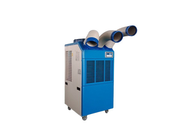 6.5kw রোটারি পোর্টেবল এয়ার কুলার কন্ডিশনার 22000btu এয়ার কুলড পোর্টেবল স্পট কুলার