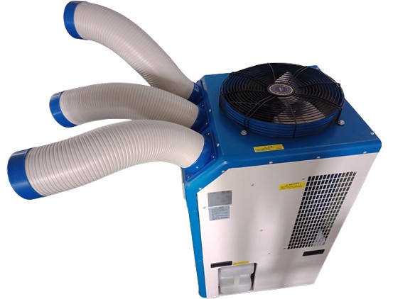 6.5kw রোটারি পোর্টেবল এয়ার কুলার কন্ডিশনার 22000btu এয়ার কুলড পোর্টেবল স্পট কুলার