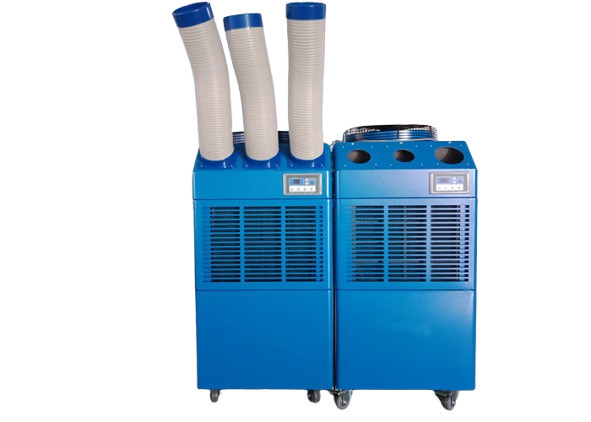 6.5kw রোটারি পোর্টেবল এয়ার কুলার কন্ডিশনার 22000btu এয়ার কুলড পোর্টেবল স্পট কুলার