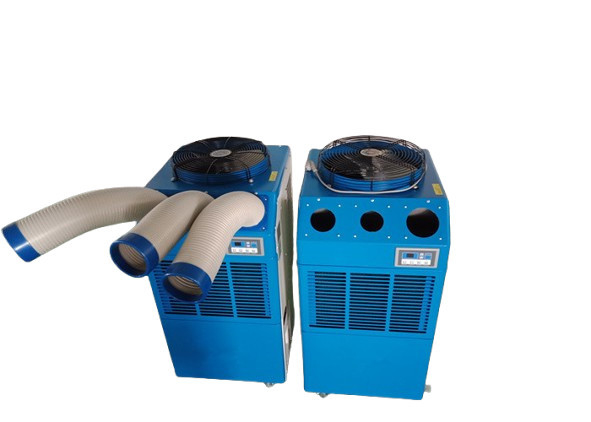 6.5kw রোটারি পোর্টেবল এয়ার কুলার কন্ডিশনার 22000btu এয়ার কুলড পোর্টেবল স্পট কুলার