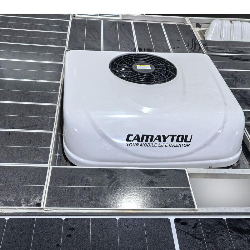 ছাদ ইলেকট্রিক পার্কিং ডিসি 12v 24v 48v Rv Marine 12 ভোল্ট এয়ার কন্ডিশনার পার্কিং কুলার জন্য গাড়ী Rv ভ্যান কেবিন ট্রাক নৌকা